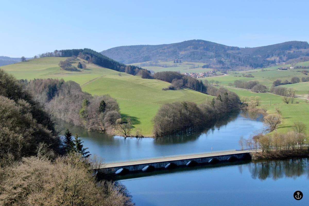 Sonnenweg 36 Lakeview House Tuerkis Diemelsee Heringhausen Eksteriør bilde
